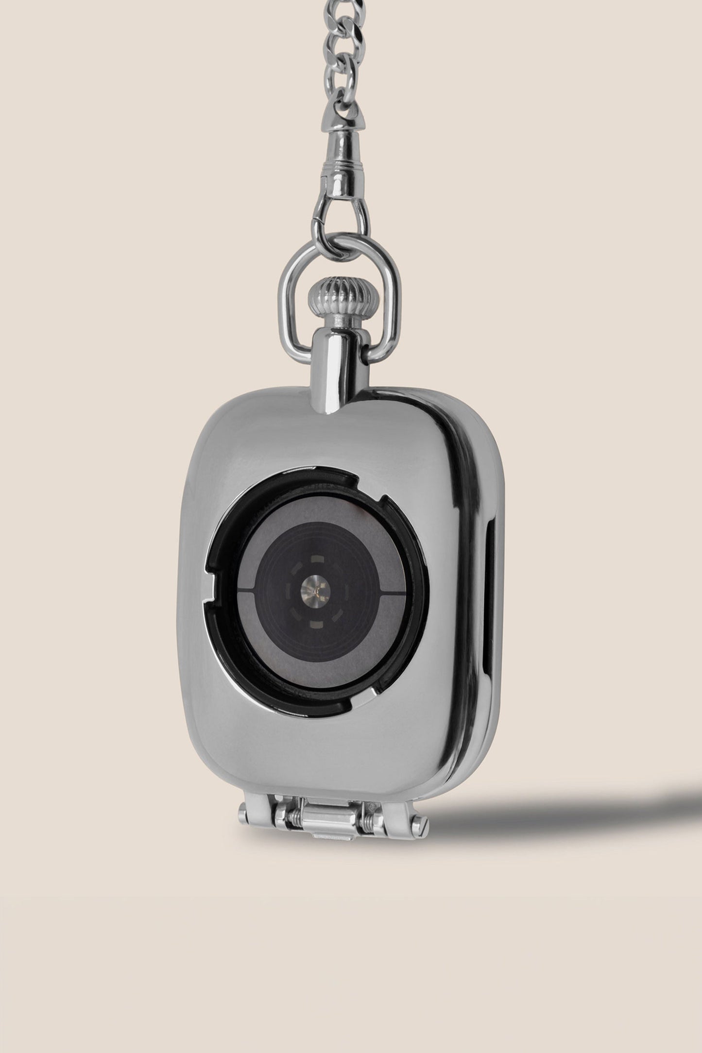 Universal Fit Apple Watch Pocket Watch Silver